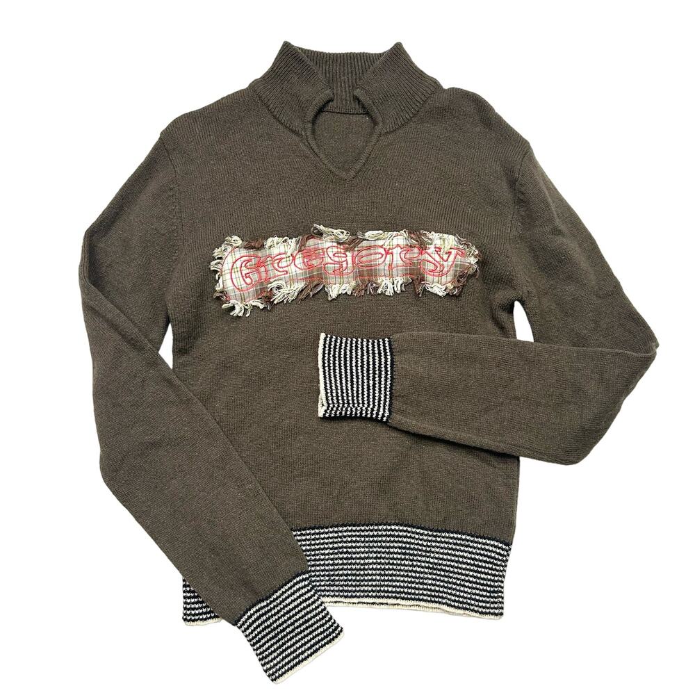 Gregory patchwork sweater size M